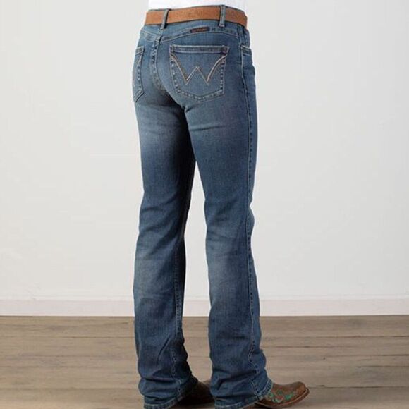 Wrangler Q-Baby Ultimate Riding Jeans Sally Bootcut Women's Size 5 28 x 34 - Picture 1 of 8
